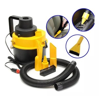 ASPIRADORA INFLADOR AUTOMATICA PORTATIL VEHICULO HOGAR 12V - 2