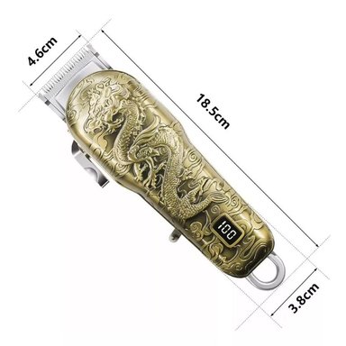 MAQUINA PARA CORTAR PELO ELECTRICO PANTALLA LED RECARGABLE - 3