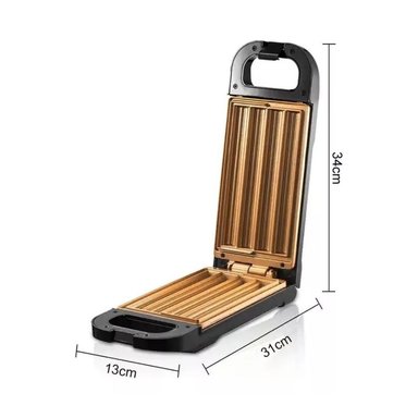 MAQUINA DE CHURROS ANTIADHERENTE RAF 4UNI 850W - 4