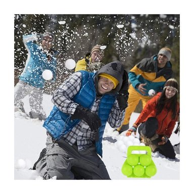 PACK 2 PINZA CLICK VENTAS PARA BOLAS NIEVE ARENA CLIP JUGUETE 5 BOLAS - 3