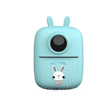 MINI IMPRESORA FOTOS PORTÁTIL NIÑOS ELECTRÓNICO BLUETOOTH AZUL - 1
