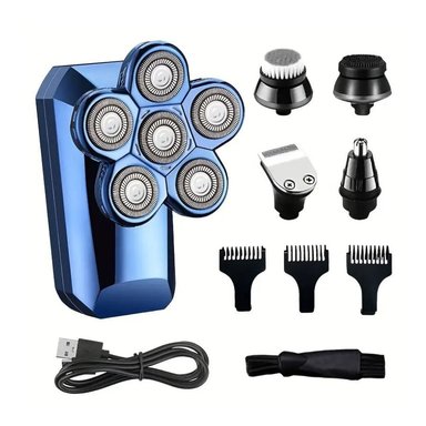 AFEITADORA MAQUINA USB ELECTRICA DE PELO 4 EN 1 GW9782 - 2