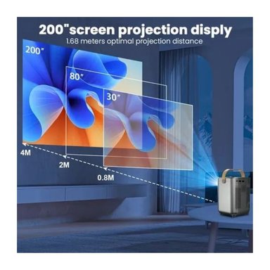 PROYECTOR CLICK VENTAS MINI FULL HD LED WIFI PORTÁTIL - 3