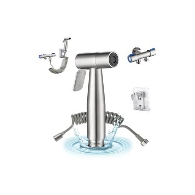 KIT CLICK VENTAS DUCHA ROCIADOR BIDET PARA INODORO 304 PULVERIZADOR - 2