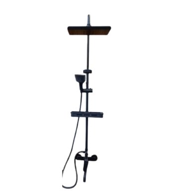 COLUMNA DUCHA CLICK VENTAS 3 FUNCIONES CUADRADA CON REPISA MODERNA - 2