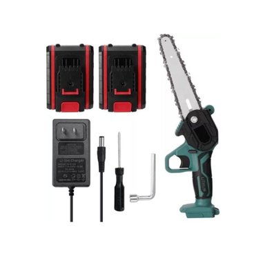 MINI MOTO SIERRA ELÉCTRICO RECARGABLE PORTATIL INALÁMBRICA - 1