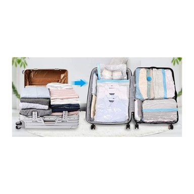BOLSA CLICK VENTAS PACK X10 AL VACÍO COMPRIMIR ROPA 80 X 110 CM - 2