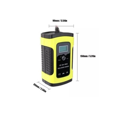 CARGADOR AUTO INTELIGENTE BATERÍA 12V DE AUTO PORTATIL - 3
