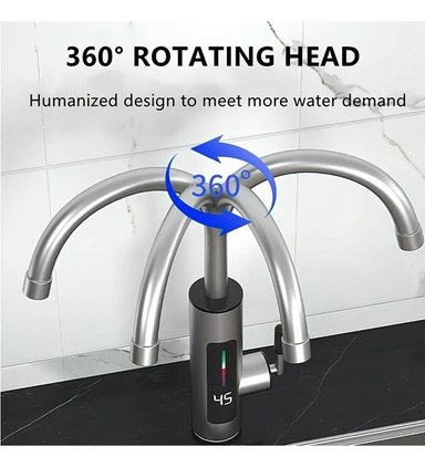 LLAVE GRIFO AGUA CALIENTE ELÉCTRICO PARA LAVAPLATOS RY020 - 4