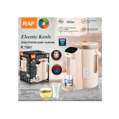 HERVIDOR DE AGUA TERMO ELE CTRICO 3L LITROS RAF 800W ROSA - 2