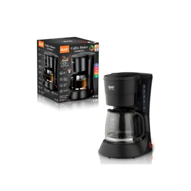 CAFETERA SEMI AUTOMATICA NEGRO RAF JARRA ANTI GOTEO 600ML - 2