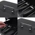 CAJA FUERTE MEDIANA NEGRO DE METAL PARA EFECTIVO - 6