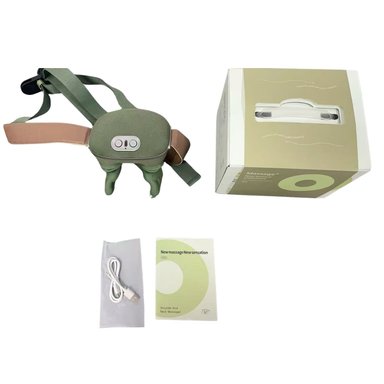MASAJEADOR DE CUELLO Y HOMBROS PRO ALIVIO CERVICAL PROFUNDO VERDE MUSGO TN - 4