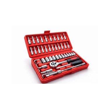 JUEGO CAJA-SET 1/4 46 PCS DADOS CON CHICHARRA - 1