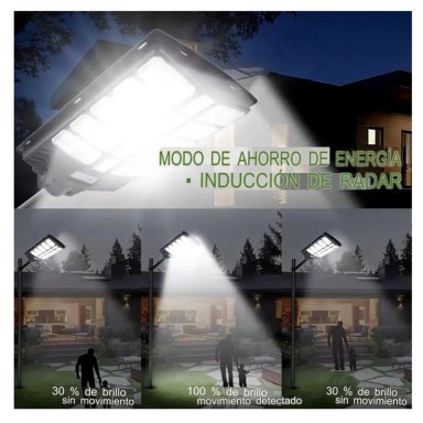 FOCO SOLAR DE CALLE 1000W DE ALTA POTENCIA DE 1000W - 4