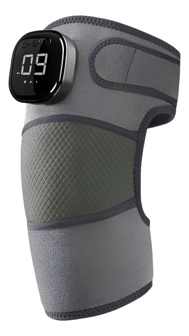 RODILLERA TERMICA CALEFACCION VIBRACION COLOR GRIS - 1