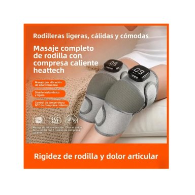 RODILLERA TERMICA CALEFACCION VIBRACION COLOR GRIS - 3