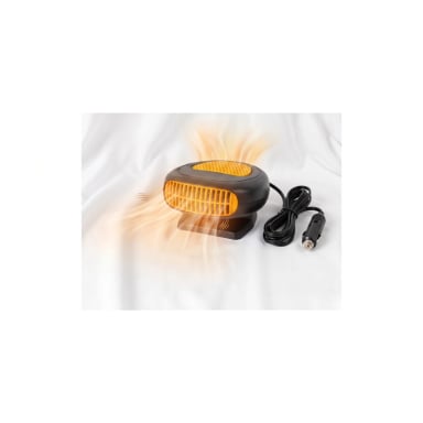 CALEFACTOR PARA AUTOS 12V 300W VENTILADOR AUTO - AMARILLO - 1