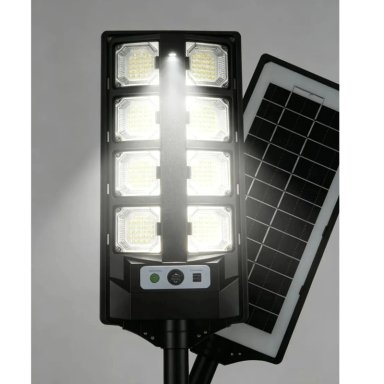 FOCO SOLAR LED 800W CBK BK260-8 - ALTA LUMINOSIDAD + CONTROL REMOTO - RESISTENTE AL AGUA - 2
