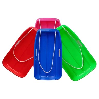 TRINEO DESLIZANTE DE NIEVE PLASTICO RESISTENTE 88X44X11 GRANDE - AZUL - 1