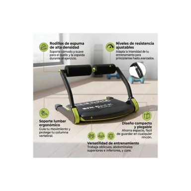 MAQUINA DE ABDOMINALES SIX PACK CARE 6 EN 1 - SISTEMA DE ESCULPIDO MUSCULAR - 3