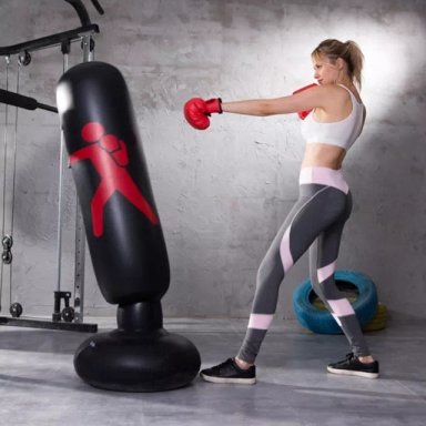 SACO BOXEO BOLSA INFLABLE + INFLADOR - 5