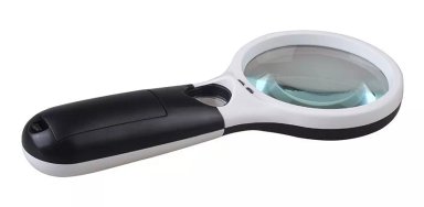 LUPA DE LECTURA CON ILUMINACIÓN LED CON LUZ UV - 2