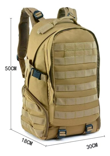 MOCHILA ALEACIÓN IMPERMEABLE TÁCTICA MILITAR TREKKING OUTDOOR - 5
