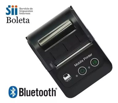 IMPRESORA MINI TÉRMICA BLUETOOTH PORTÁTIL 58MM - 1