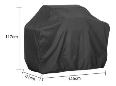 COBERTOR PARRILLA ASADOR EXTERIOR FUNDA PROTECTOR BARBACOA - 2