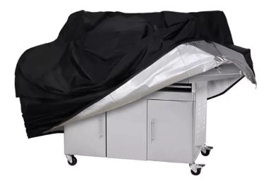 COBERTOR PARRILLA ASADOR EXTERIOR FUNDA PROTECTOR BARBACOA - 3