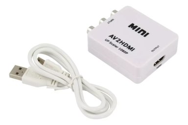 ADAPTADOR CONVERSOR AV RCA ANALOGO A HDMI DIGITAL - 1