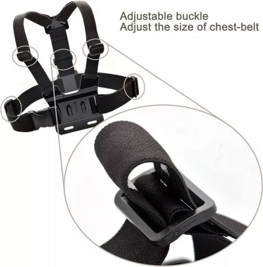 SOPORTE CELULAR AJUSTABLE KIT ARNES DE PECHO CORREA SELFIE - 2