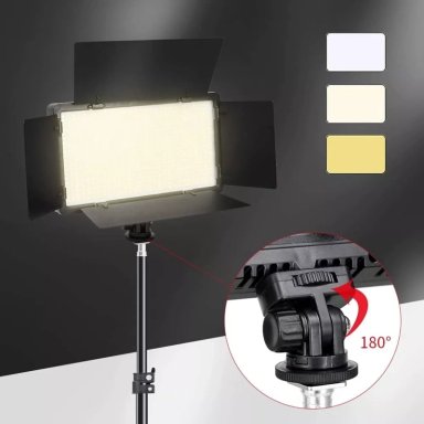 LAMPARA FOTOGRAFICA PROFESIONAL 600 LED BICOLOR 3200-6500K - 2