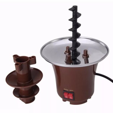 MINI CASCADA CHOCOLATE 3 PISOS, FUENTE FONDUE - 3