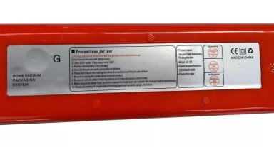 SELLADORA AL VACIO DE ALIMENTOS 70W + 10 BOLSAS - 3
