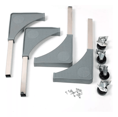BASE AJUSTABLE MULTIUSO RUEDAS COCINA REFRIGERADOR LAVADORA - 3