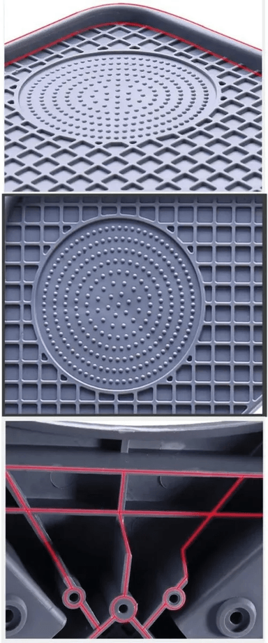 BASE AJUSTABLE MULTIUSO RUEDAS COCINA REFRIGERADOR LAVADORA - 5