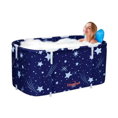 BAÑERA PLEGABLE PORTATIL ADULTOS Y NIÑOS BALDE SPA 110×55CM - 1