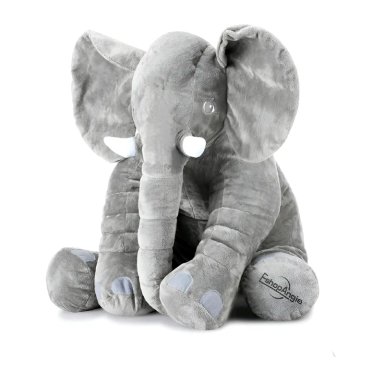 ALMOHADA ELEFANTE DE SOPORTE PARA BEBE S 0 A 3 AÑOS - 1