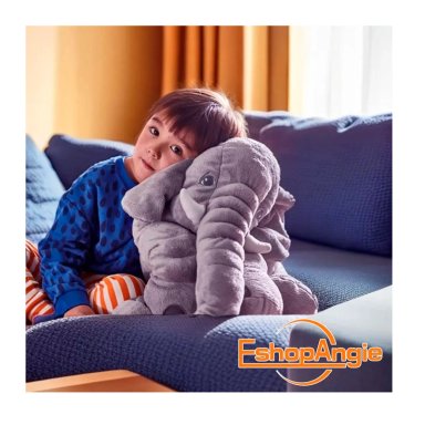 ALMOHADA ELEFANTE DE SOPORTE PARA BEBE S 0 A 3 AÑOS - 4