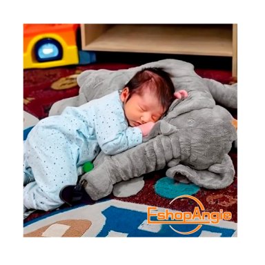 ALMOHADA ELEFANTE DE SOPORTE PARA BEBE S 0 A 3 AÑOS - 5