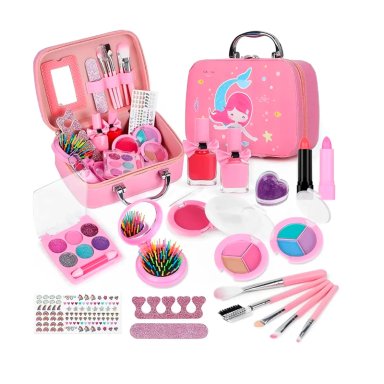 KIT DE MAQUILLAJE PARA NIÑAS JUGUETE COSME TICOS - 1