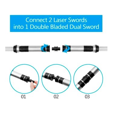 JUGUETES STAR WARS ESPADA LASER JEDI CON LUZ RGB - 2