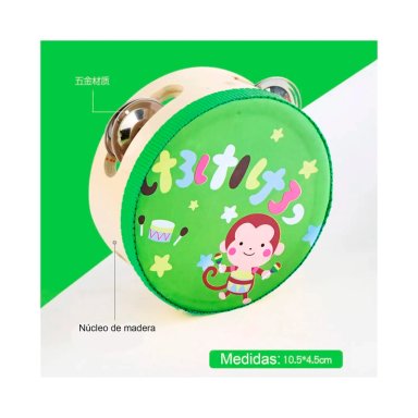 SET 8 INSTRUMENTO MUSICALES MONTESSORI MADERA PARA NIÑOS - 6