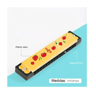 SET 8 INSTRUMENTO MUSICALES MONTESSORI MADERA PARA NIÑOS - 7
