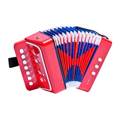 MINI ACORDEON DE JUGUETE PARA NIÑOS 7 NOTAS - 1