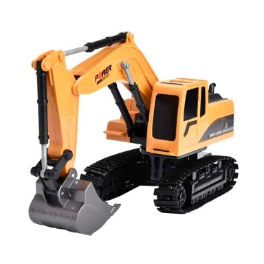 EXCAVADORA RC CONTROL REMOTO 1:24 JUGUETE RECARGABLE - 2