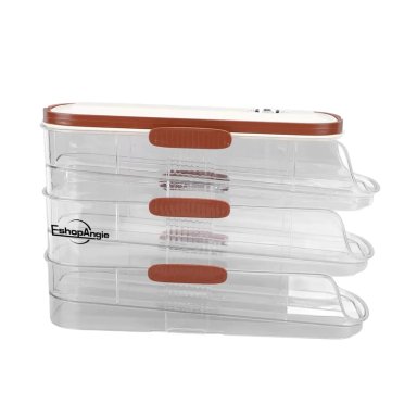 ORGANIZADOR DE HUEVO AUTOMATICO 3 NIVELES DISPENSADOR - 3