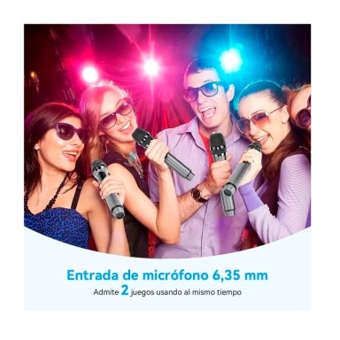 MICROFONO INALAMBRICO PROFESIONAL KARAOKE KIT 2PCS - 2